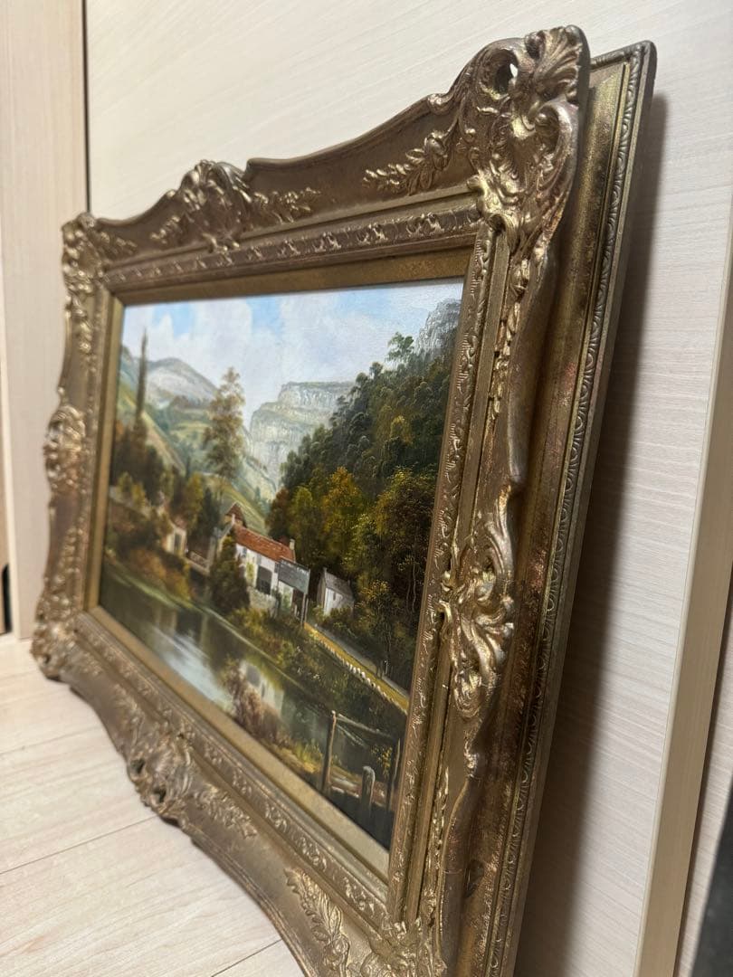 G・W・プライス　森と水の彩色　G.W.PRYCE  SCENE