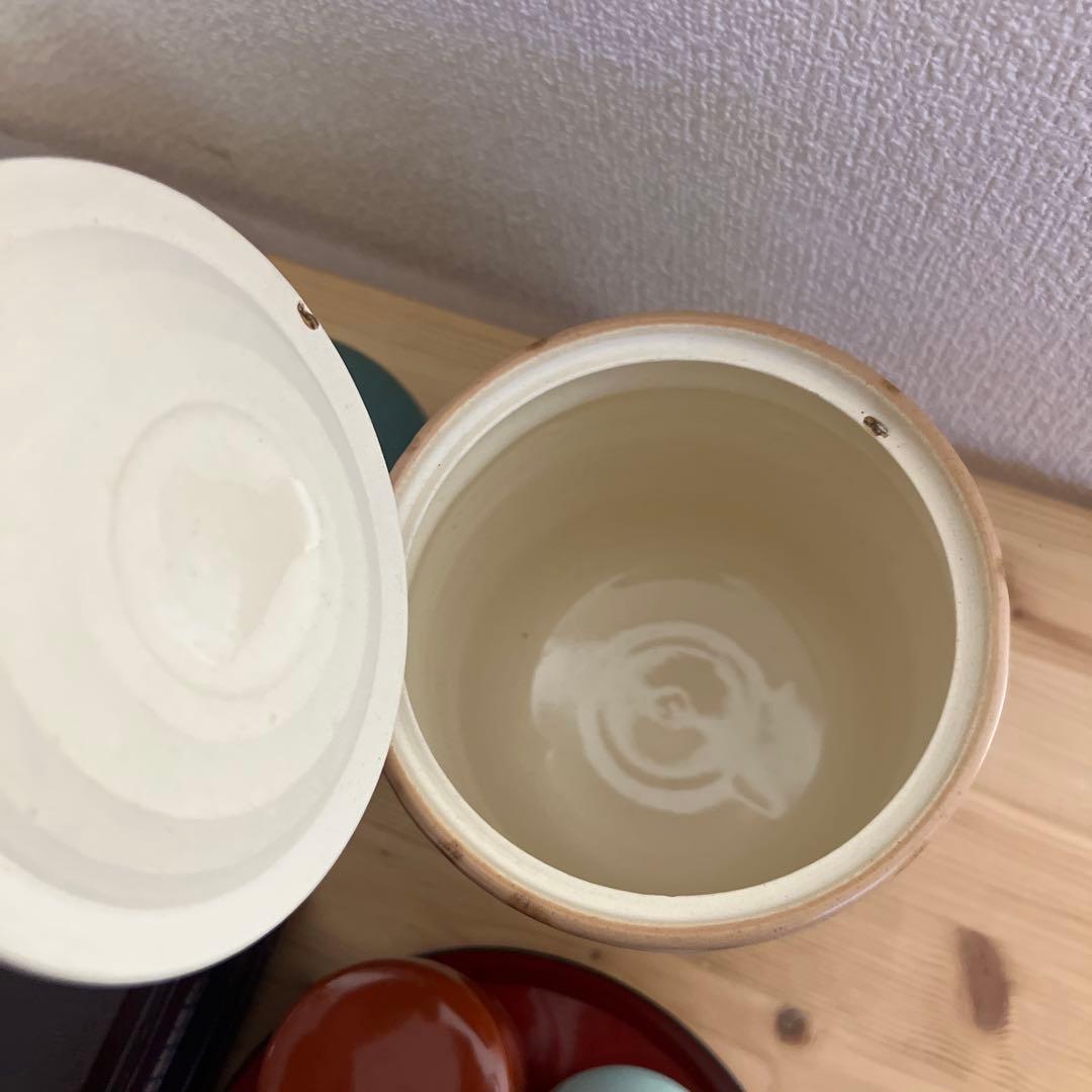 茶道具セット 陶器 多色　萩焼　柄杓　菓子器