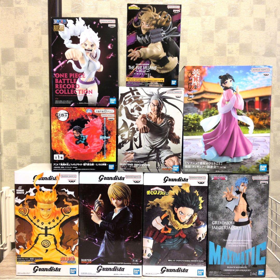 フィギュアまとめ売り ヒロアカ ハンターハンター 薬屋 ナルト 鬼滅 ワンピース