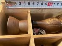 備前焼 酒器セット 徳利 2客 猪口 5客 共箱