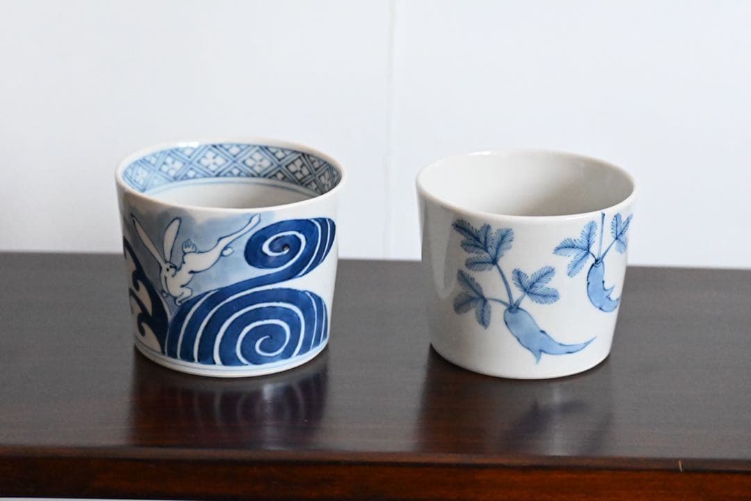 藤吉憲典　蕎麦猪口2点