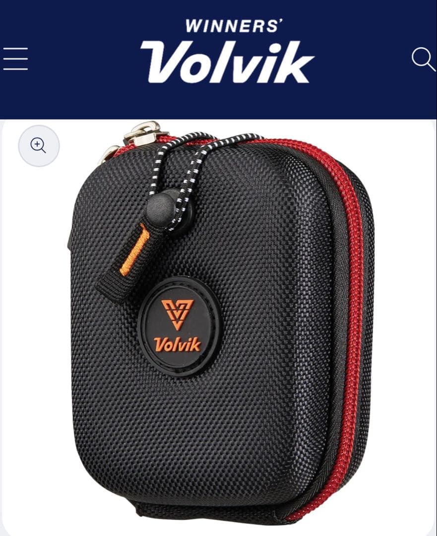 新品 ボルビック レンジファインダー V2 ケース付き レーザー 測定器 レッド