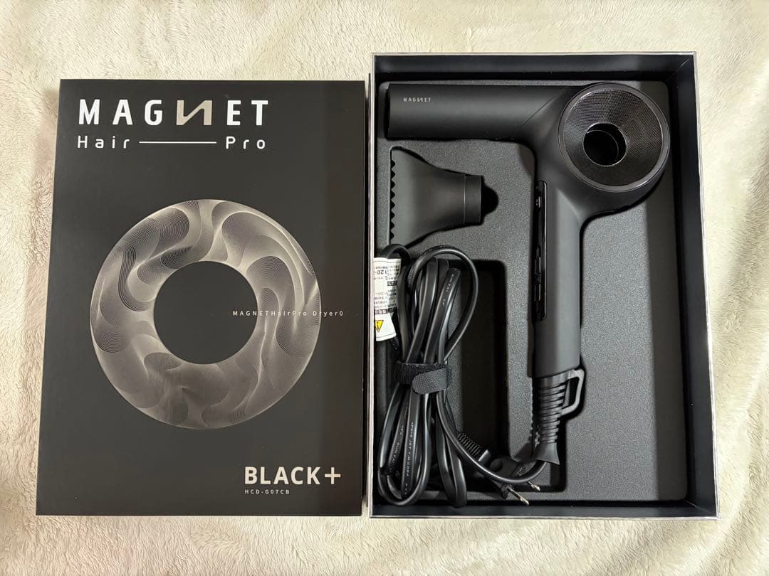 ヘアドライヤー MAGNET Hair Pro BLACK+ HCD-607CB