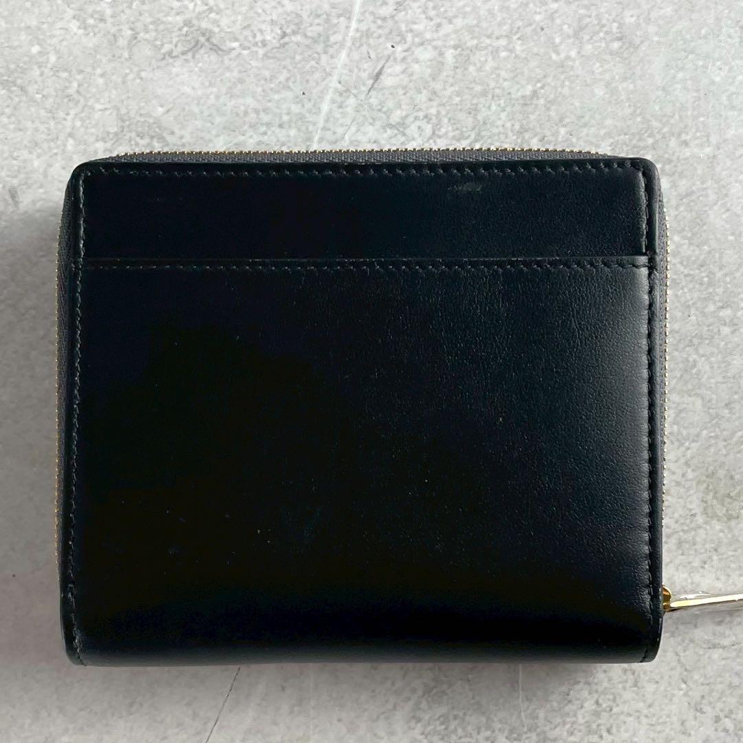 【現行 付属品完備】極美品 バレンシアガ Envelope 財布 黒 レザー