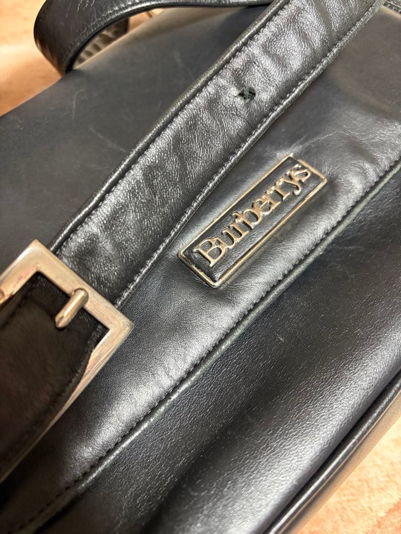 Burberrys ヴィンテージ ブラック ショルダーバッグ