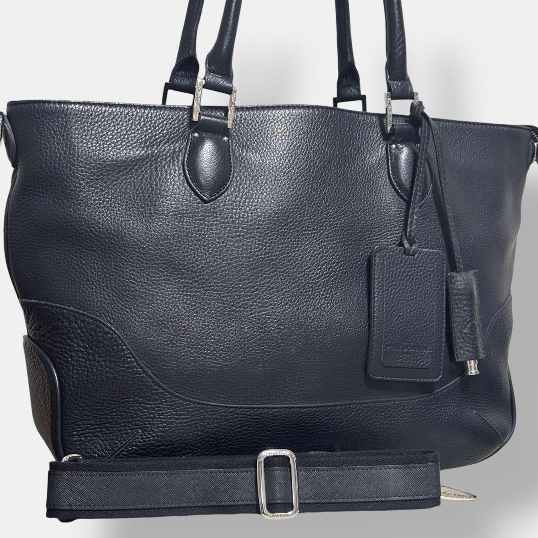 美品 ペッレモルビダ メイデンボヤージュ ビジネスバッグ 2way レザー A4