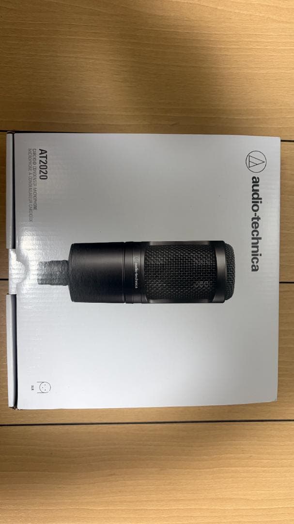 【新品未使用】 audio-technica AT2020 コンデンサーマイク