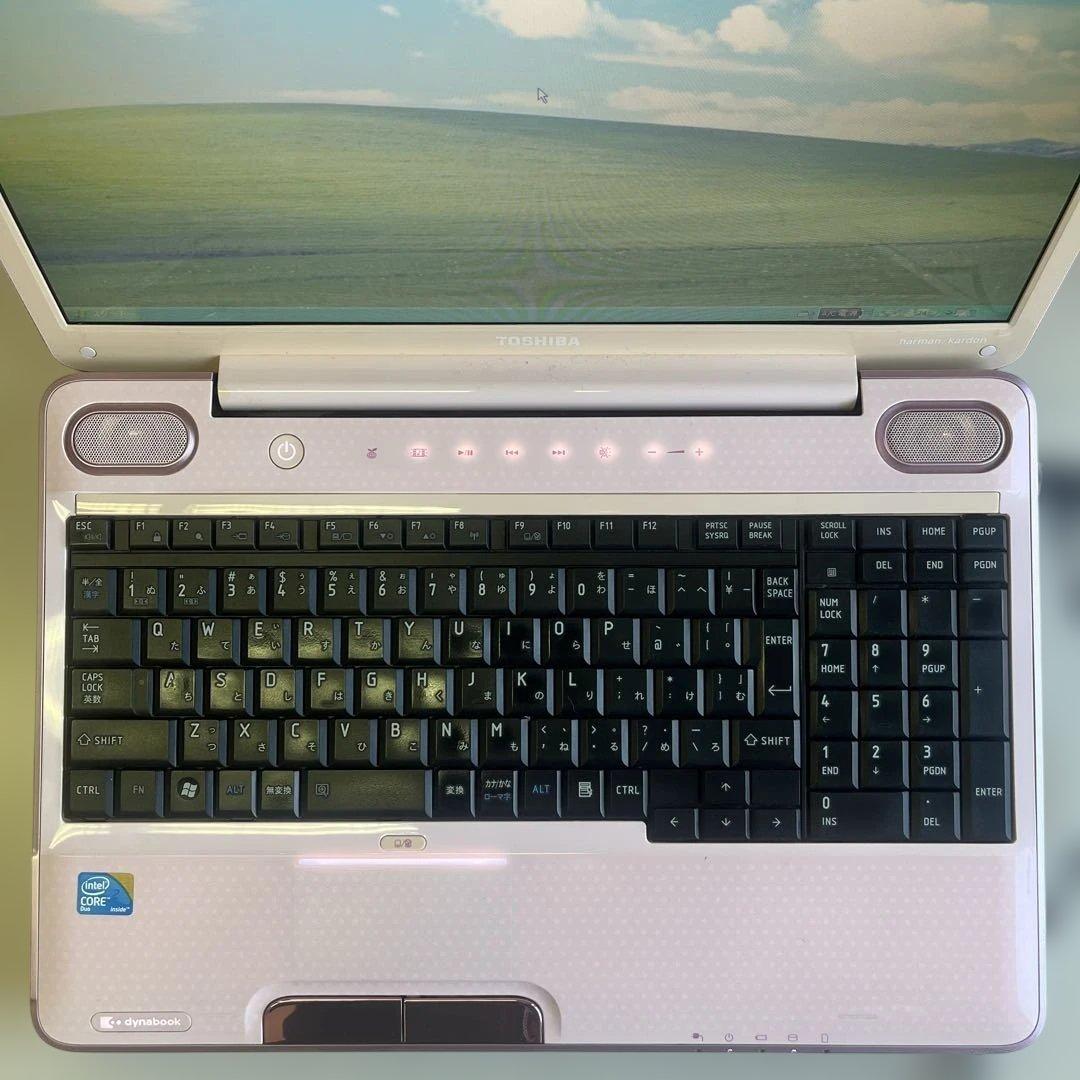 ☆訳有美品☆Windows XP☆ブルーレイ付16インチワイド大画面ノートPC☆