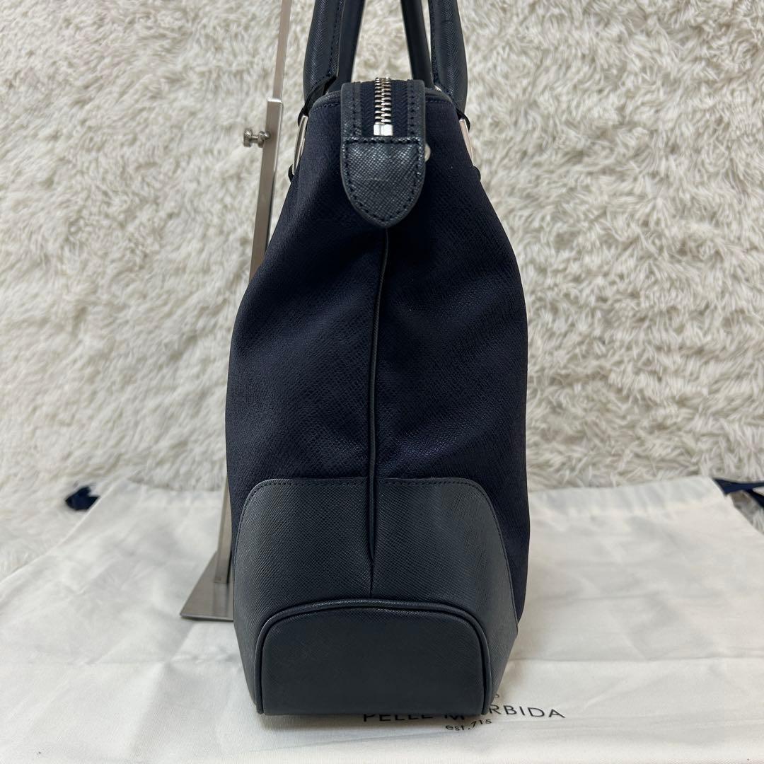 ⭐️美品⭐️ペッレモルビダ キャピターノ 2way ビジネスバッグ トート 紺