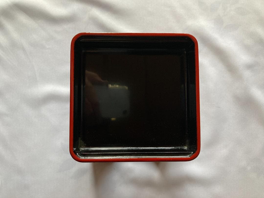 昭和レトロ、漆器の盃を置く台