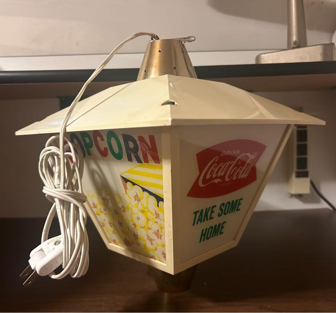 電飾看板 当時物 回転式 コカ・コーラ 照明　ペンダントライト ランプシェード