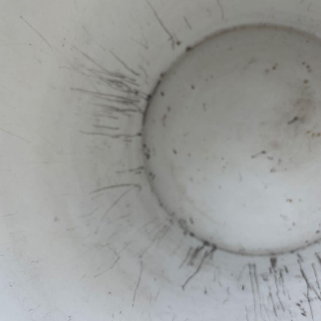 【最終値下げ　当時物】火鉢　ノリタケ　陶器　ブルー　菊　手あぶり　メダカ鉢　日陶