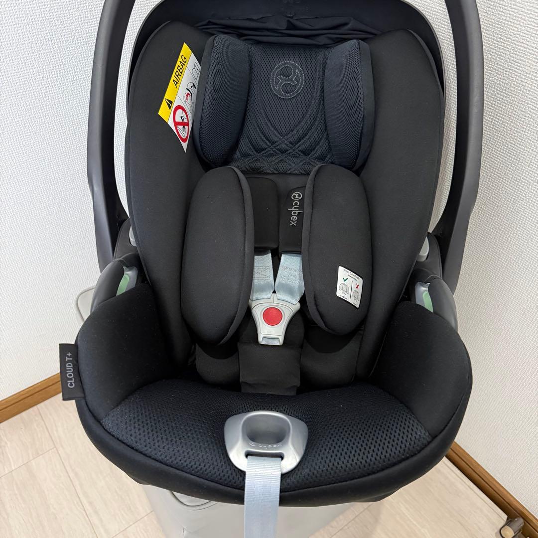 【美品】cybex クラウドT i-Size チャイルドシート ベースT ベビー