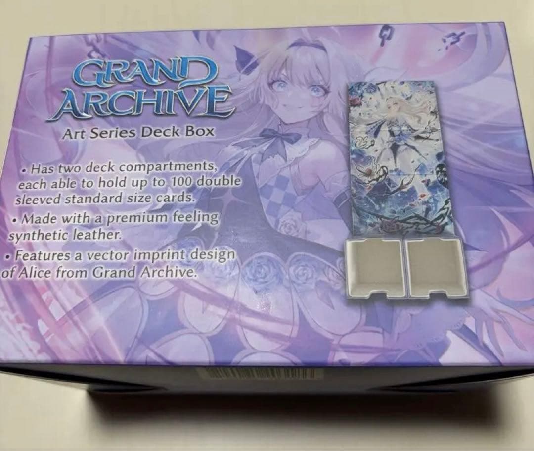 サプライ・アクセサリ・グッズ Grand Archive Alice Art Series Deck Box