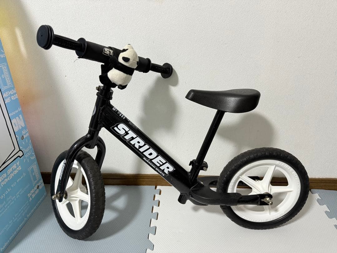 ストライダー STRIDER ブラック 12sport pro、元箱あり、