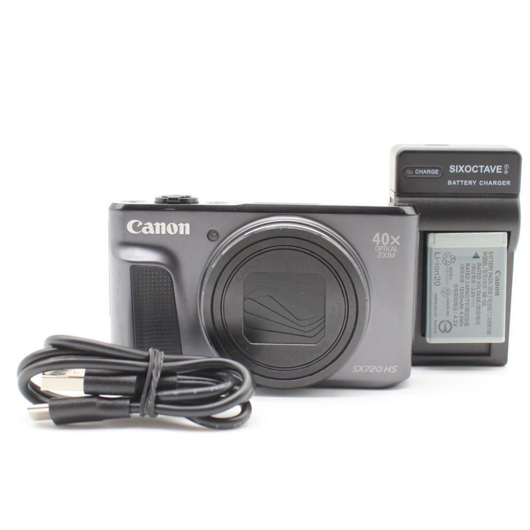 Canon PowerShot SX720 HS ブラック コンパクトデジタル