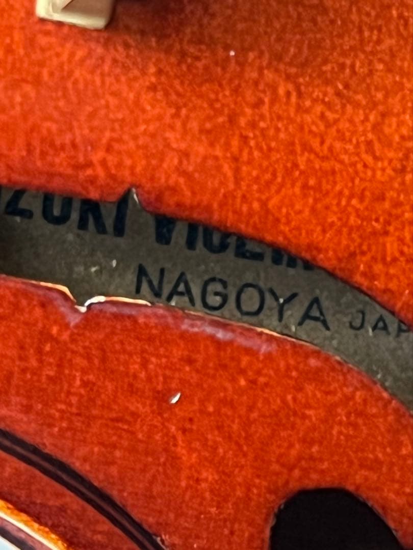 SUZUKI no.102 1/2 バイオリン 1967製 ケース付き 日本製