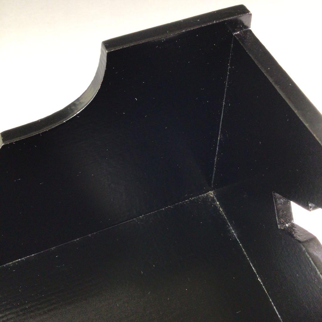 Ｐ９８２　莨盆　『北村葵春作』『一閑塗』『文箱形煙草盆』　共箱　茶道具　喫煙具