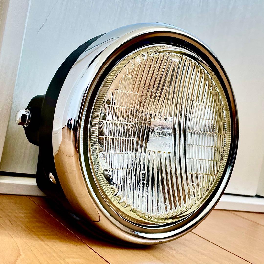 ⚡ゆうちゃん⚡！　当時物 CIBIE シビエ 凹み ヘッドライト