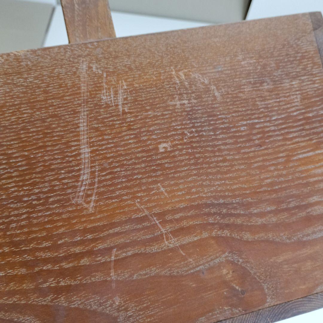 桑炭斗　茶道具　アンティーク インテリア　箱炭斗　美術品