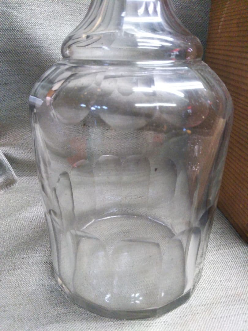 ギヤマン　デキャンタ　19世紀