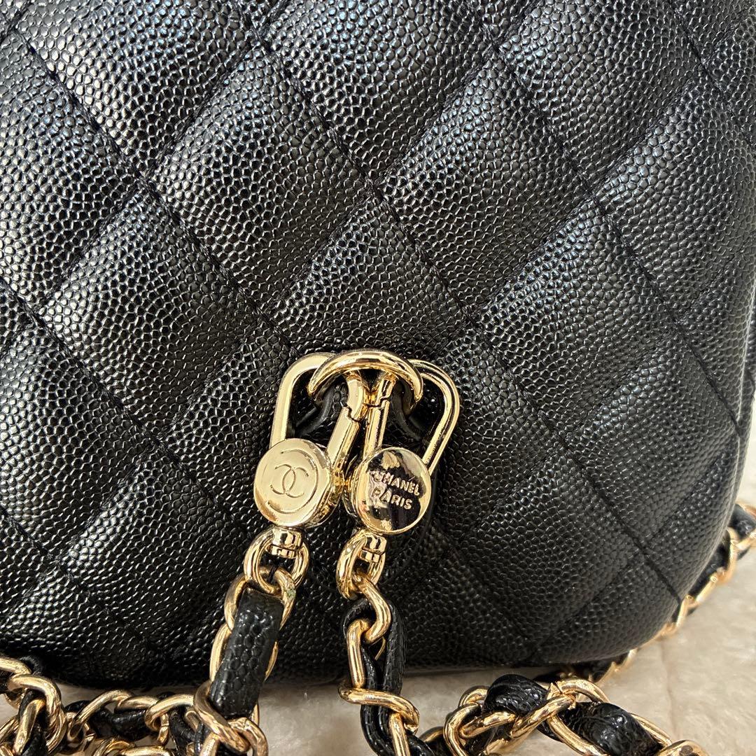 CHANEL MAKEUPミニリュック　ブラック　ノベルティ　新品