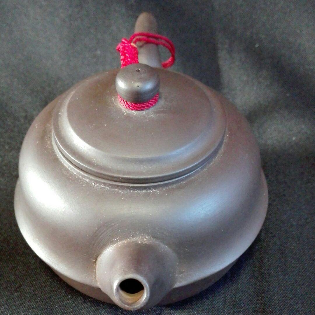 陶芸、急須。茶道。「中国宣興」の銘。中古。その⑤。