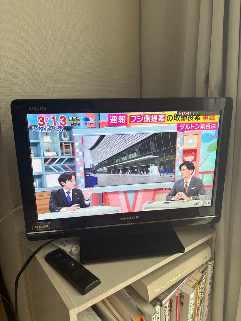 SHARP LC-19K7 LED AQUOS 19インチテレビ　外付けHDD付