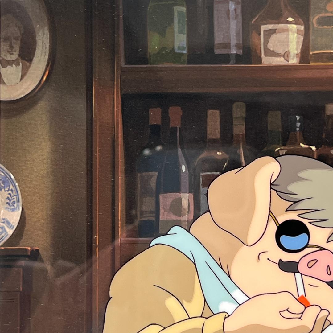 紅の豚 ジブリ美術館限定 セル画 好敵手 ポルコ