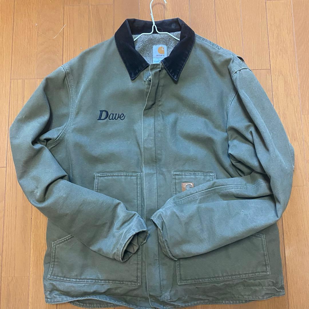 Carhartt オリーブ　デトロイトジャケット