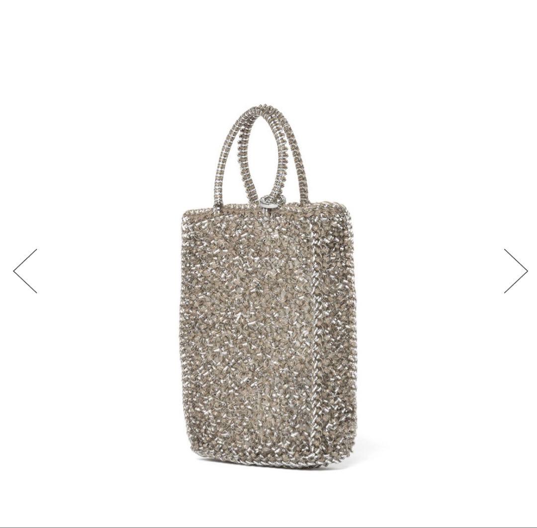 【未使用】ANTEPRIMA アデッソ ミニアトゥーラ/カーキシルバー