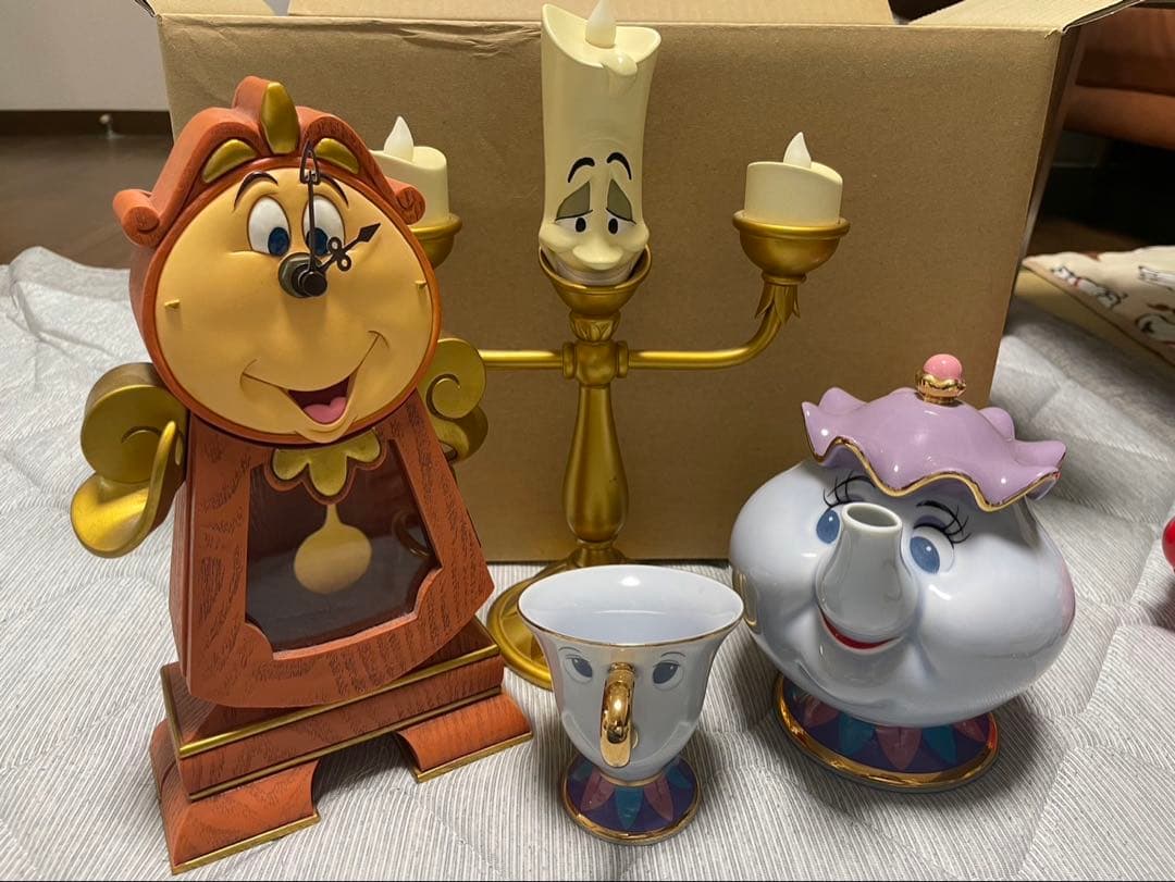 【最終値下げ】ディズニー 美女と野獣 ４点セット