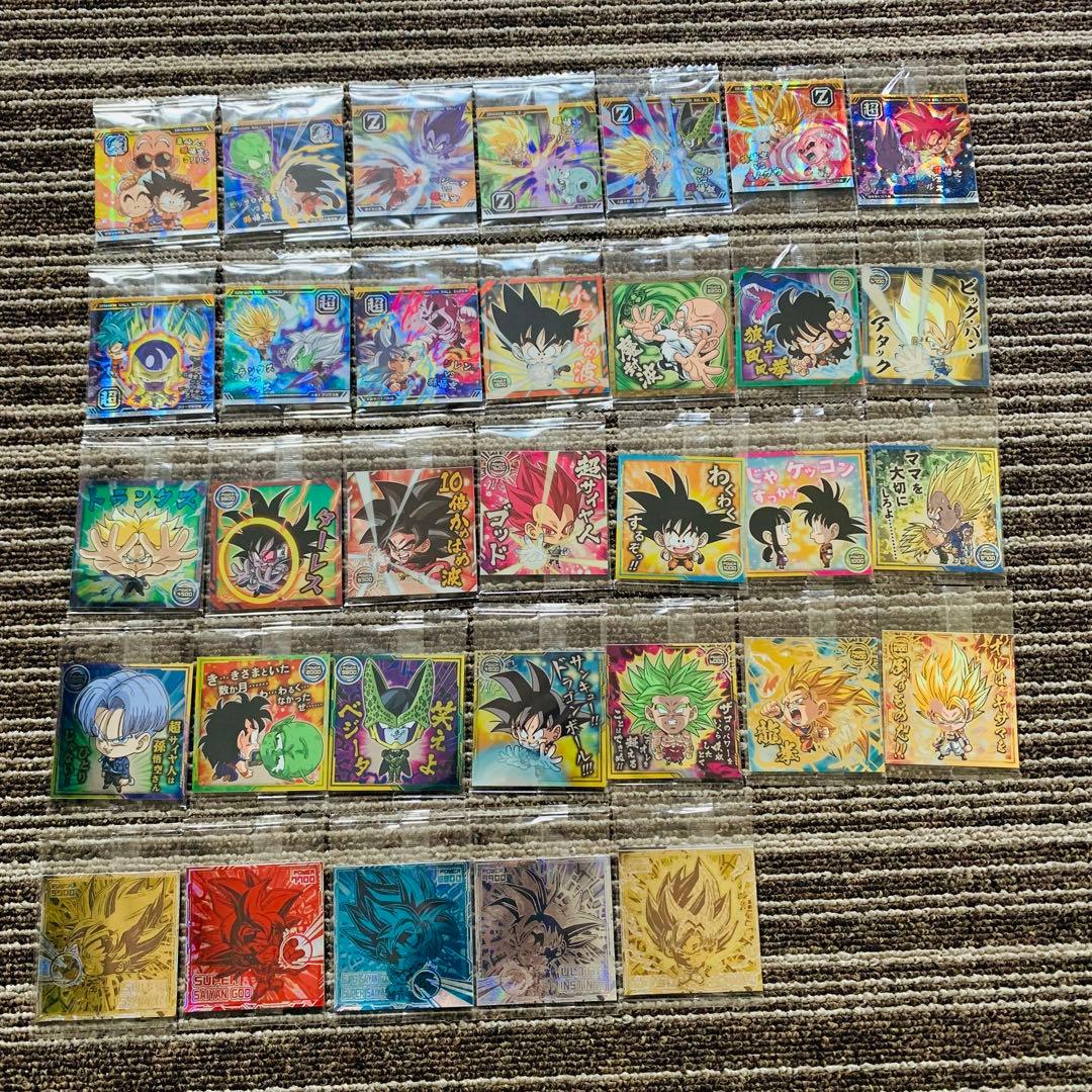 確認用　ドラゴンボール　超戦士　シール　ウエハース