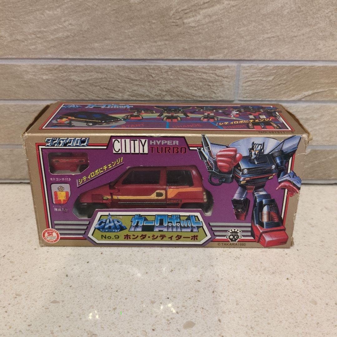 ダイアクロン　カーロボット　No.9 ホンダ・シティターボ