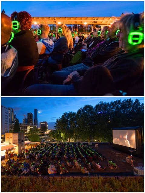 高音質サイレントディスコセット　HP20個×TR2台 ヨガ/シネマ/パーティーに