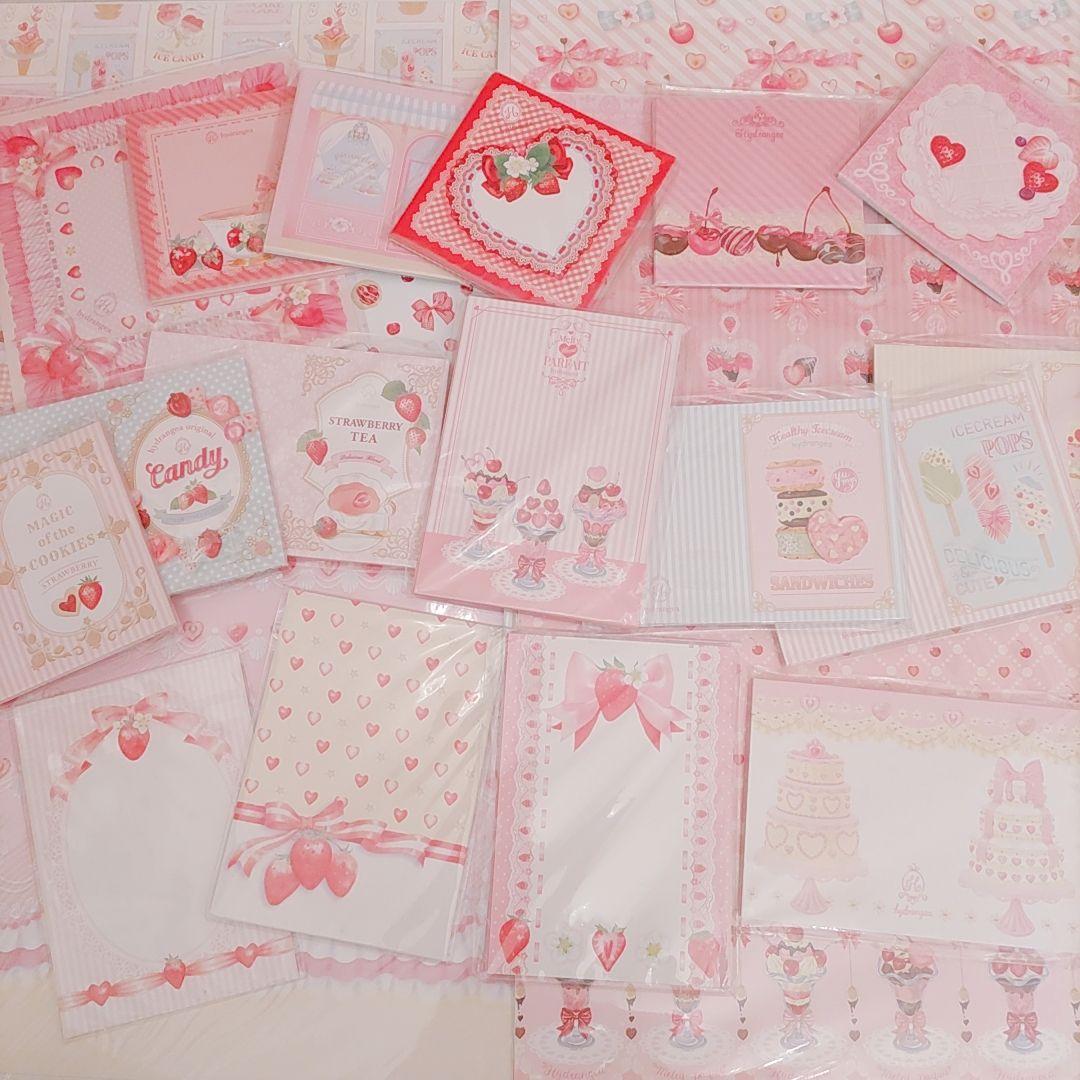 hydrangea❣️ 紙もの詰め合わせ♪ メモ デザインペーパー まとめ売り