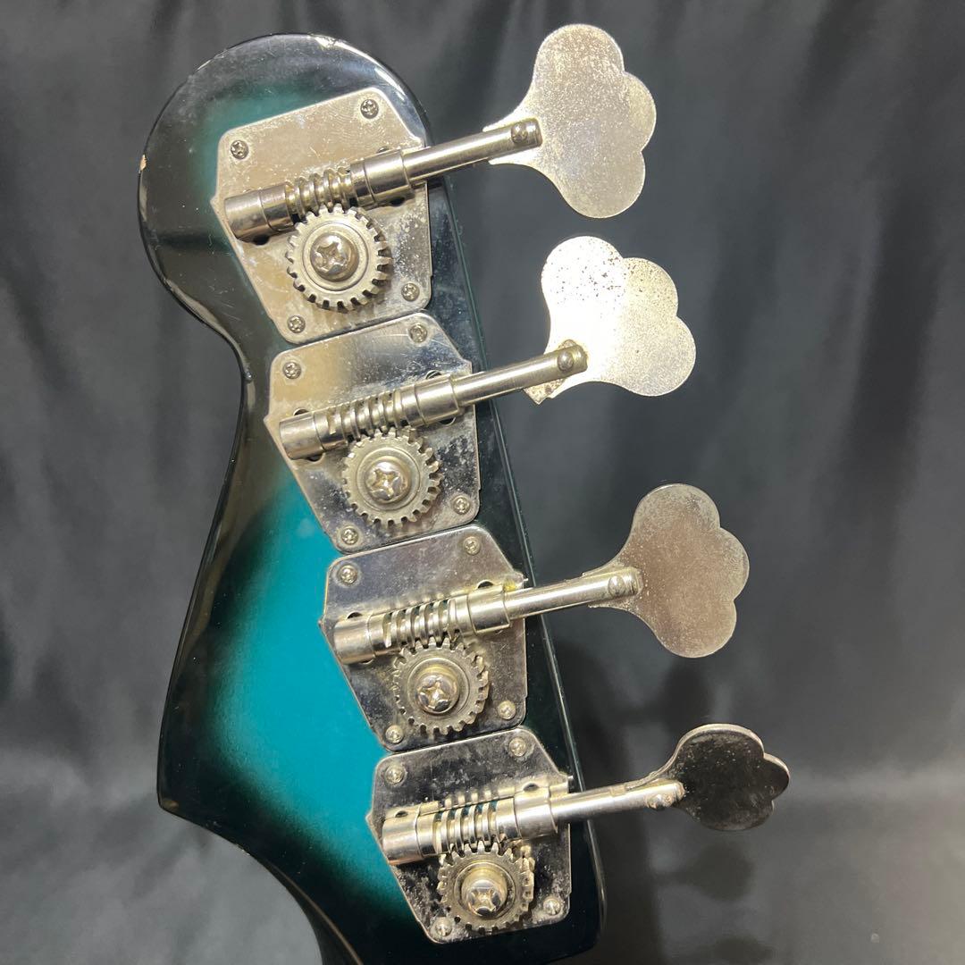 Fernandes 製オリジナル ギター4弦 グラデーションブルー#498