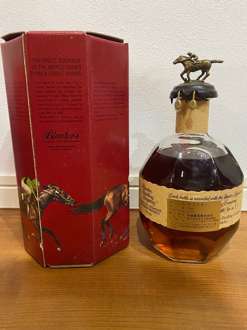 Blanton's ブラントン シングルバレル ウイスキー 750ml 古酒