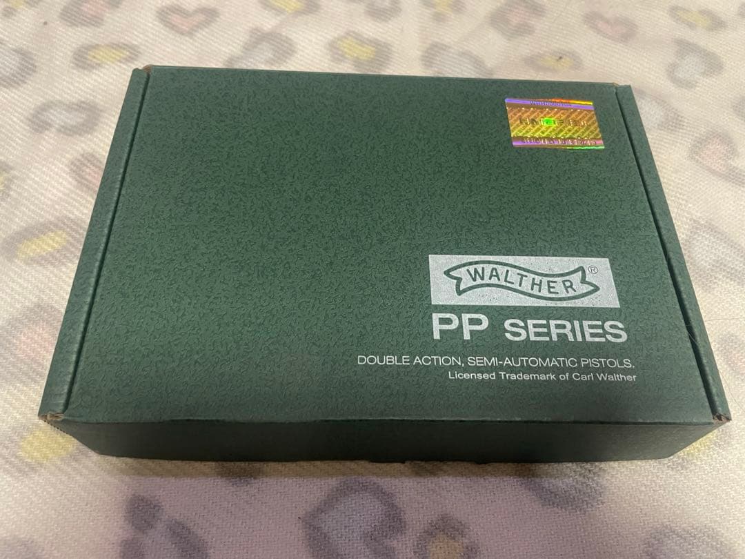 マルゼン　ワルサーPP ブローバック　ブラック 新品未使用未開封