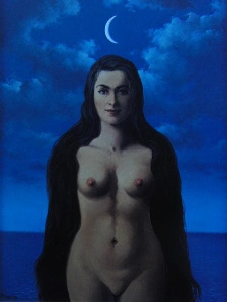 ルネ・マグリット、「La Robe de Galatee」、希少画集より