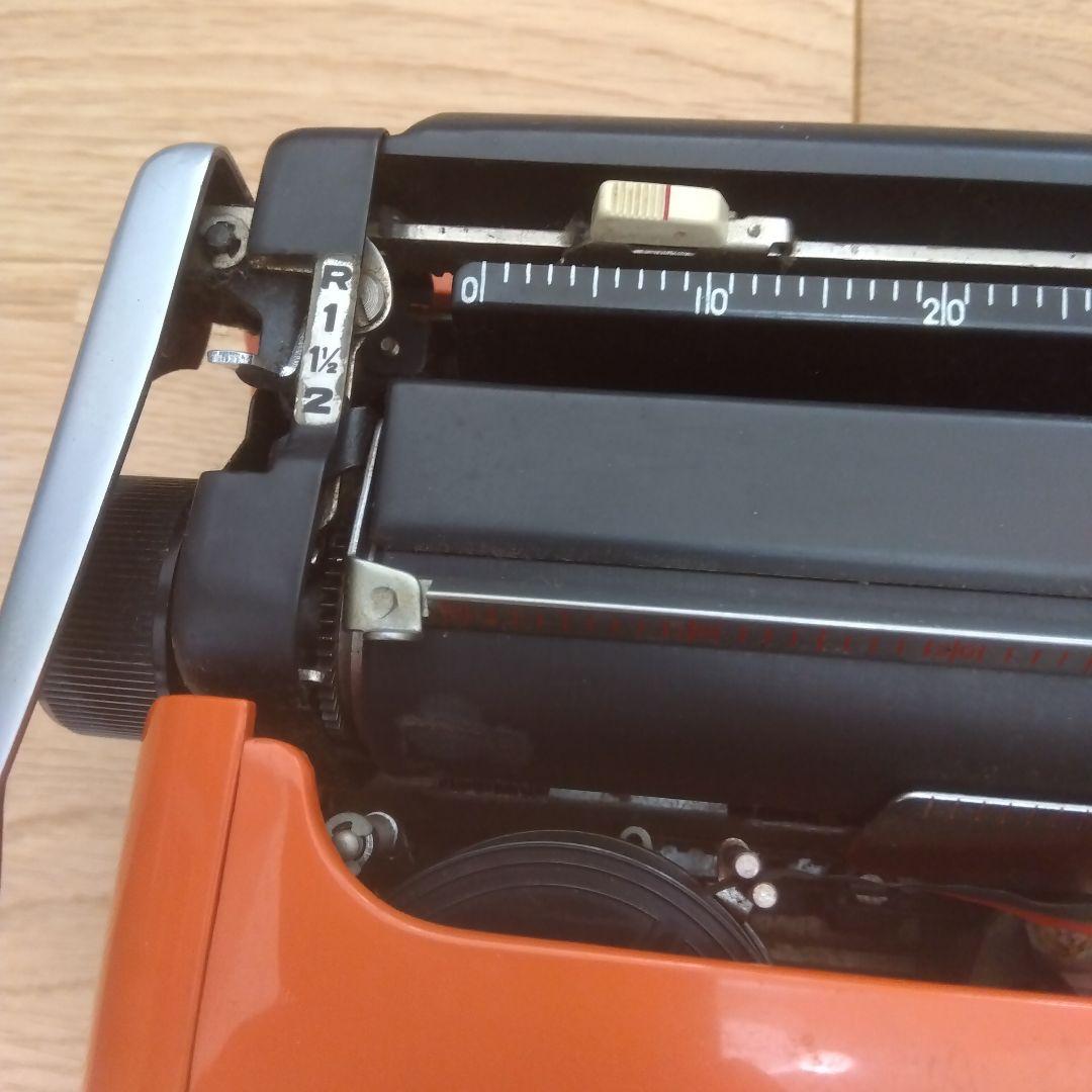 BROTHER YOUNG ELITE タイプライター オレンジ