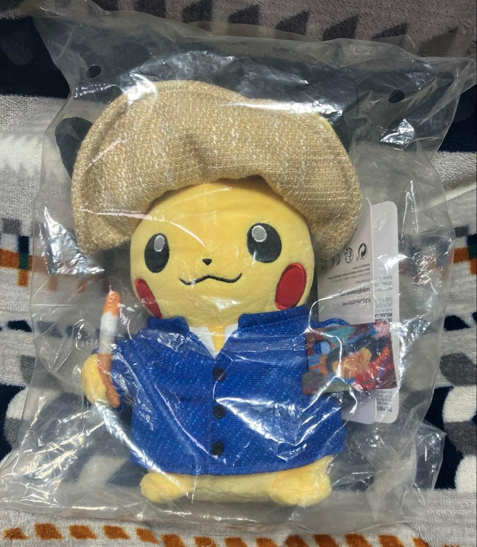 ゴッホピカチュウ ぬいぐるみ