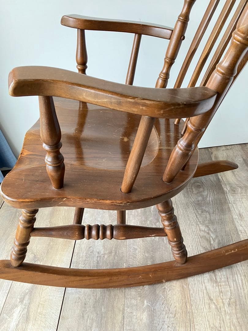 秋田木工　ヴィンテージ　ロッキングチェア