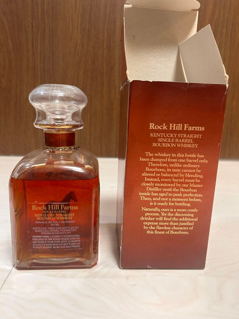 ロックヒルファーム　シングルバレルバーボン 750ml