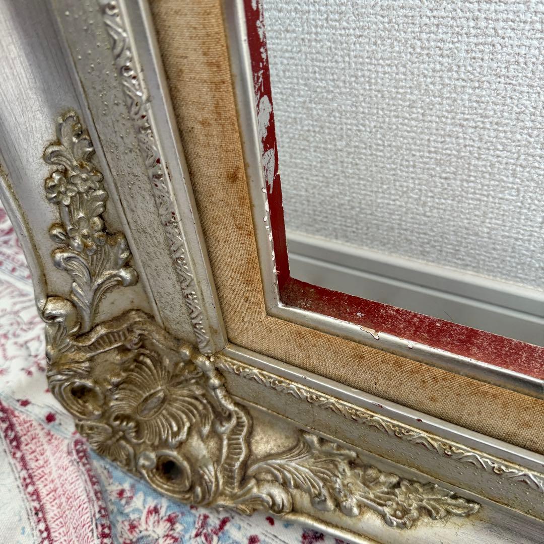 ビンテージ 特大 アート フレーム 額縁 アンティーク 店舗の装飾に シャビー