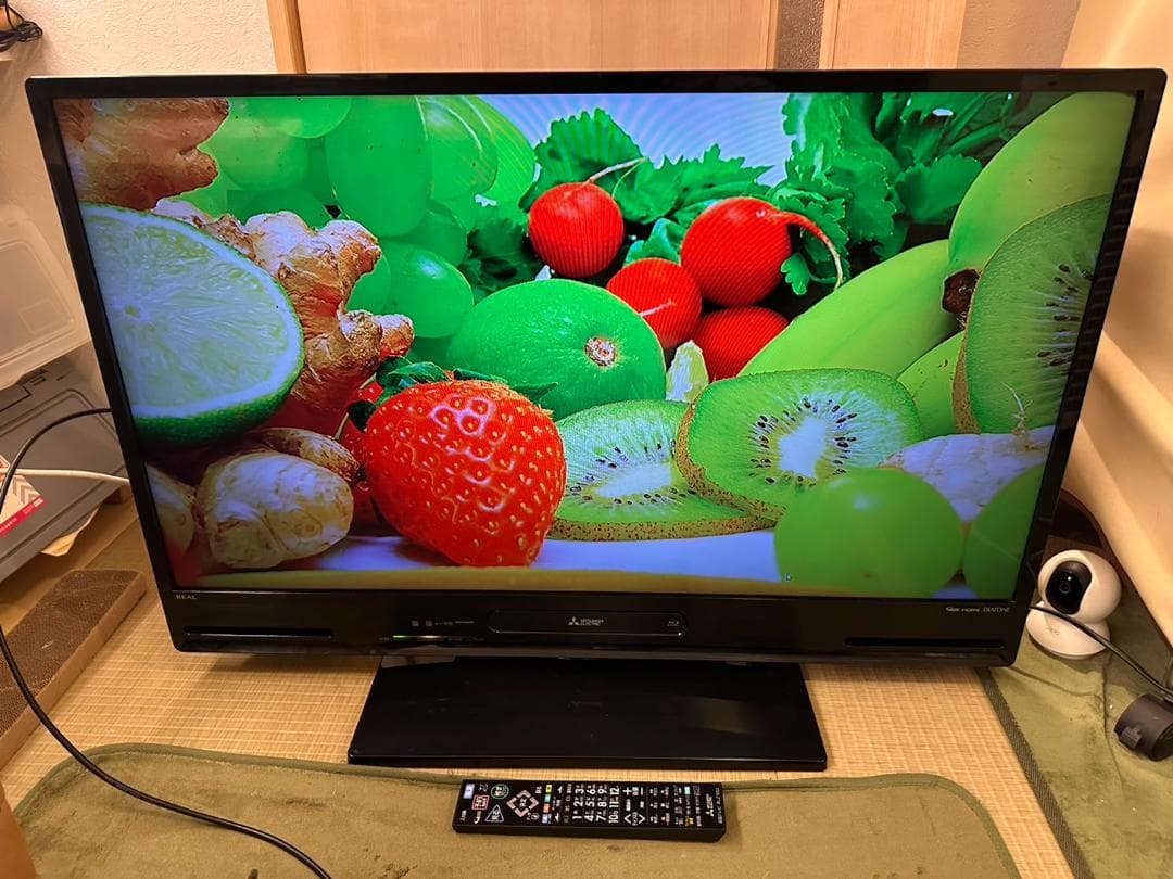 三菱 40型 テレビ Blu-ray HDD内蔵 LCD-A40BHR7 美品！