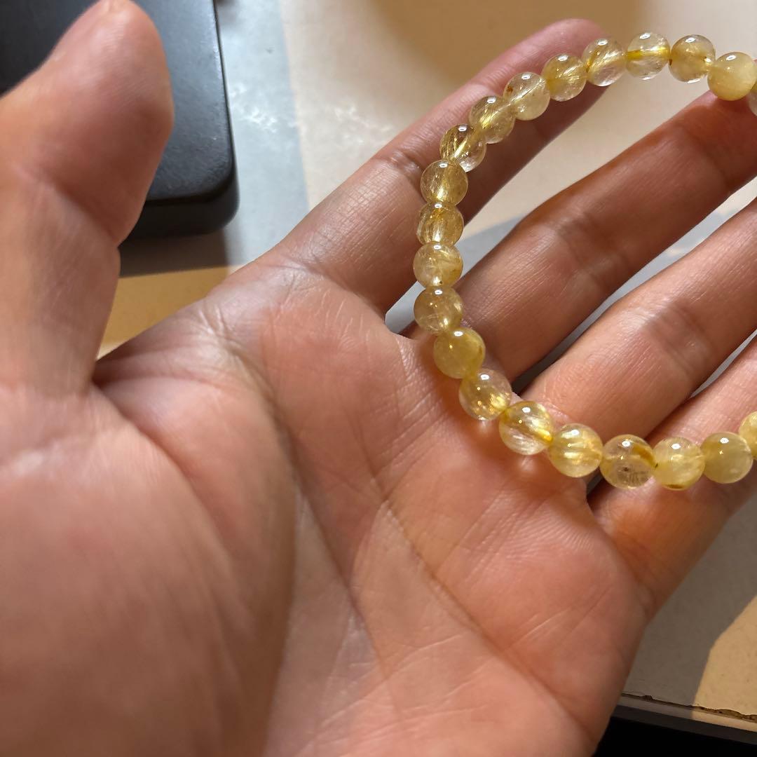 めちゃ綺麗！ゴールドルチルクオーツ！ズーンとくる！