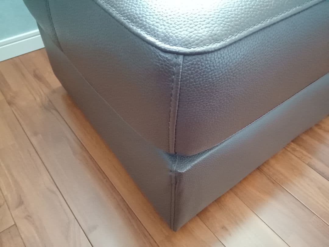 ※まぁちゃん　sofit オットマン 本革 ブラウン