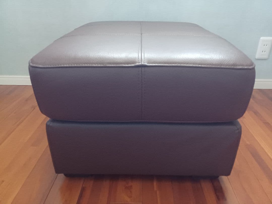 ※まぁちゃん　sofit オットマン 本革 ブラウン