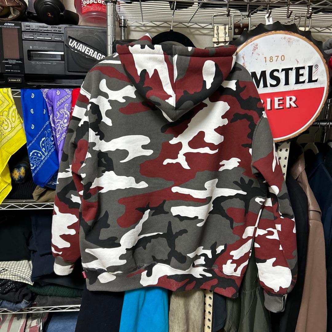 kazu様BE:FIRST sota様着用 supreme カモ柄 短丈パーカー